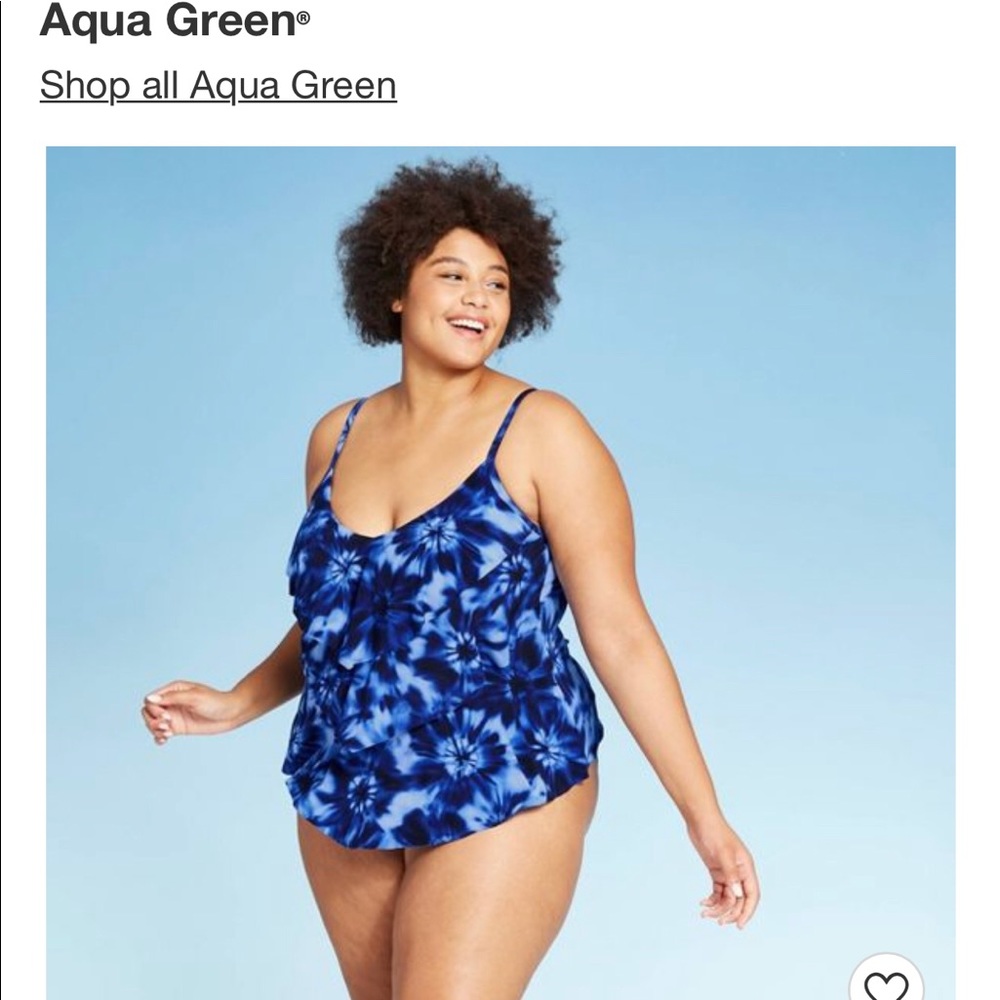 Tankini Top size 18W with inner bra